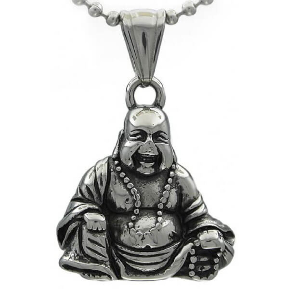 Jual Kalung Silver Buddha Ru Lai Aksesoris Fashion Kalung Simbol